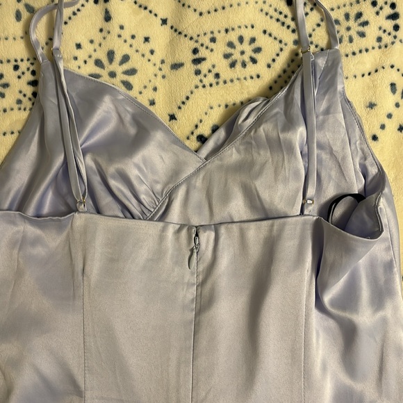 Majorelle Light Blue Melville Mini Dress - Picture 5 of 8